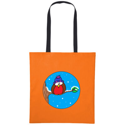 Robin in a tree Bag  Thumbnail